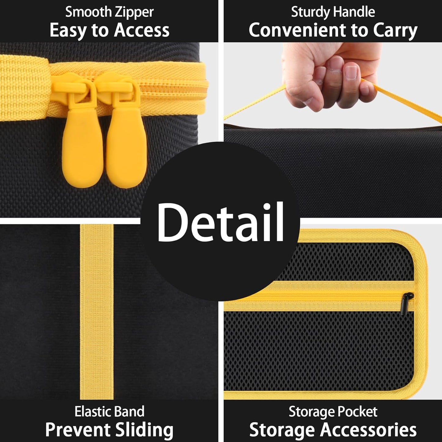 Aenllosi Hard Case for Fanttik V8/V10 Car Vacuum | Durable Organizer for Apex & Slim Models
