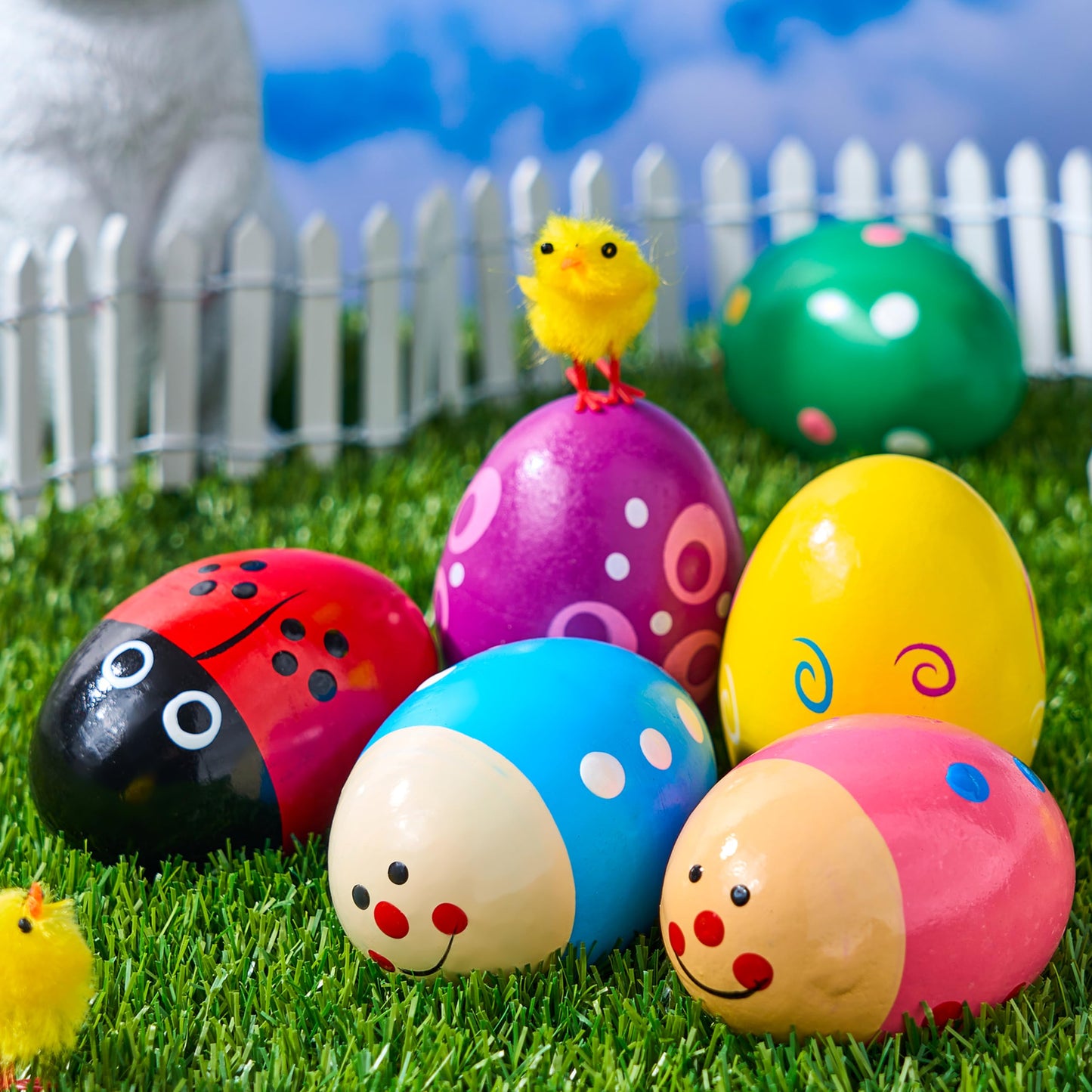 JOYIN 6 Packs Easter Wooden Egg Shakers Maracas Percussion Musical for Easter Basket Stuffer Filler, Classroom Prize Supplies, Musical Instrument for Kids, Easter Hunt