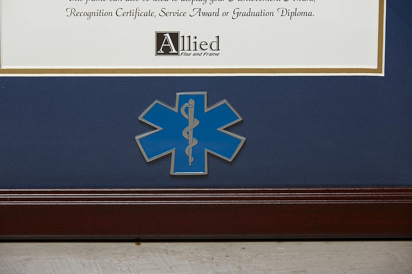 Allied Frame United States Army Certificate of Achievement Frame with Medallion - 8 x 10 inch