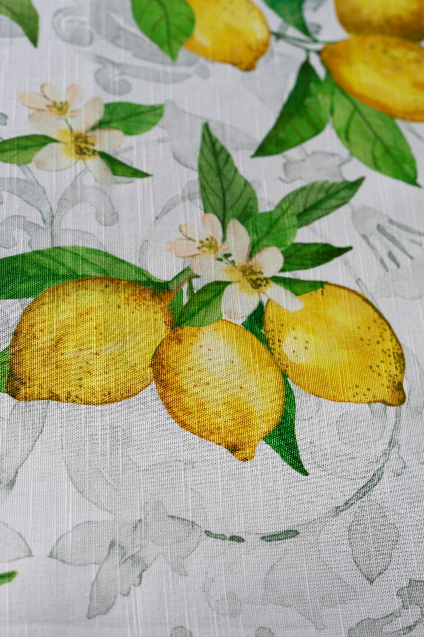 Maison d' Hermine Table Cloth Rectangle Table 100% Cotton 70 x 108 Inches Tablecloth Reusable Decorative for Dining Kitchen Room Farmhouse Home Gifts for Mothers Day Spring Summer - Cedrat