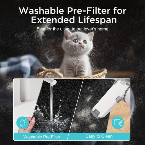 DBFIT H13 HEPA Air Purifier - Large Room Coverage Up to 2590 ft² | PM 2.5 Display & Washable Filter