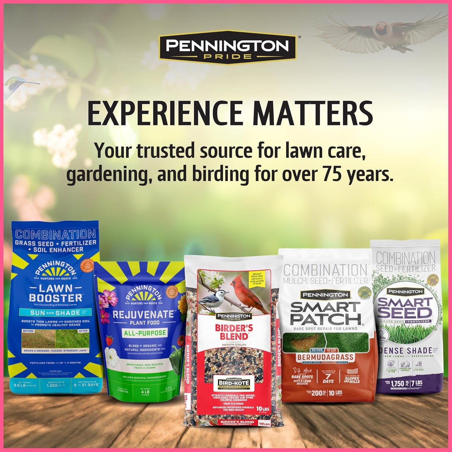 Pennington Hummingbird Nectar - Ready to Use, Naturally Colored with Electrolytes | 64 oz Bottle