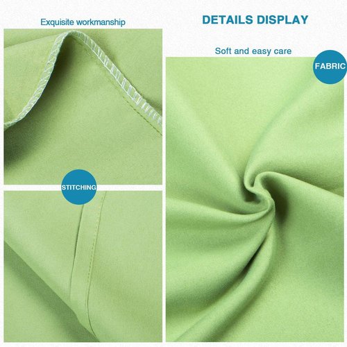 FLXXIE Body Pillow Cover - Super Soft Microfiber 20x54 Long Pillowcase | Wrinkle & Stain Resistant, Sage Green