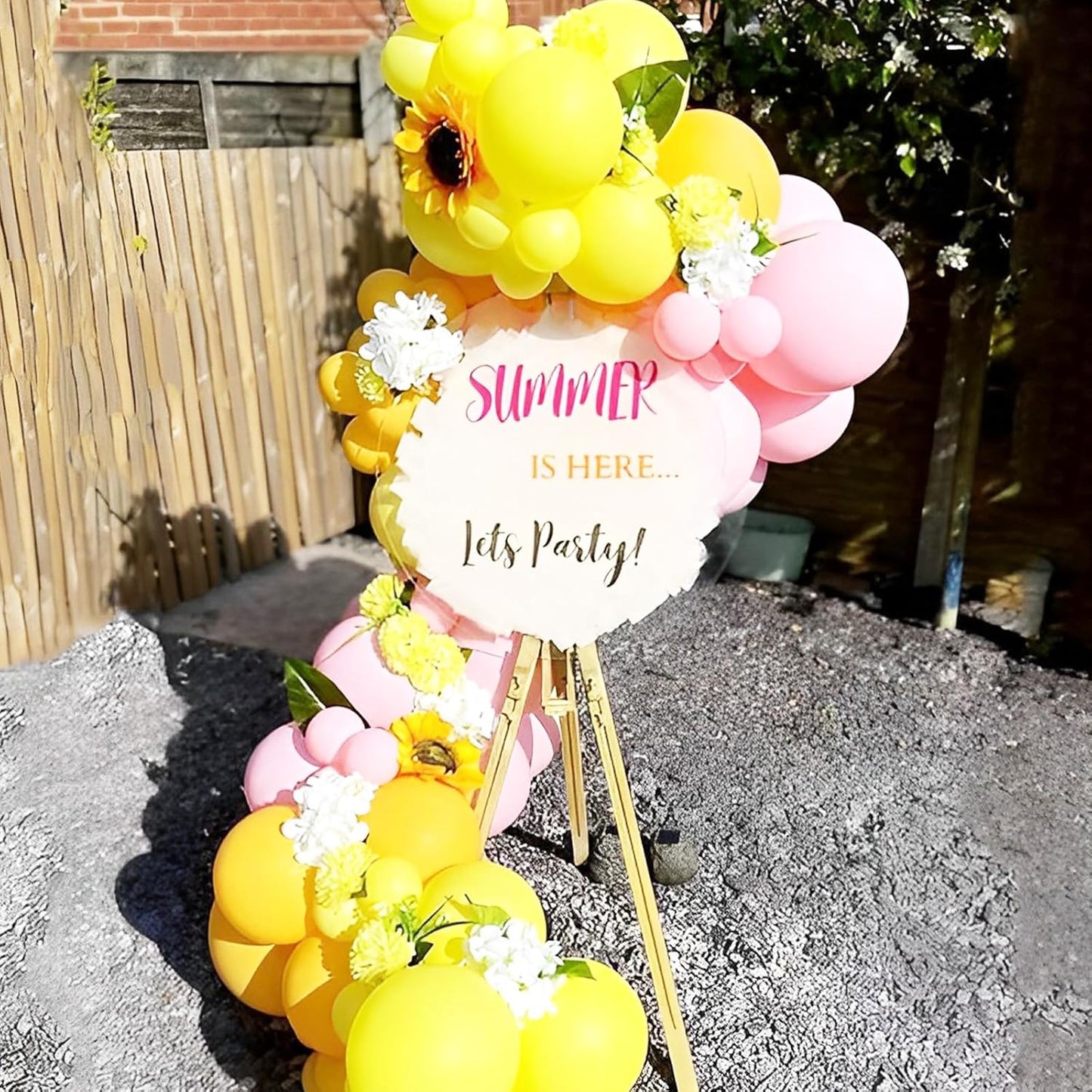 Voircoloria Yellow Balloons - 66-Pack 12-Inch Latex Balloons for Graduation, Weddings & Parties