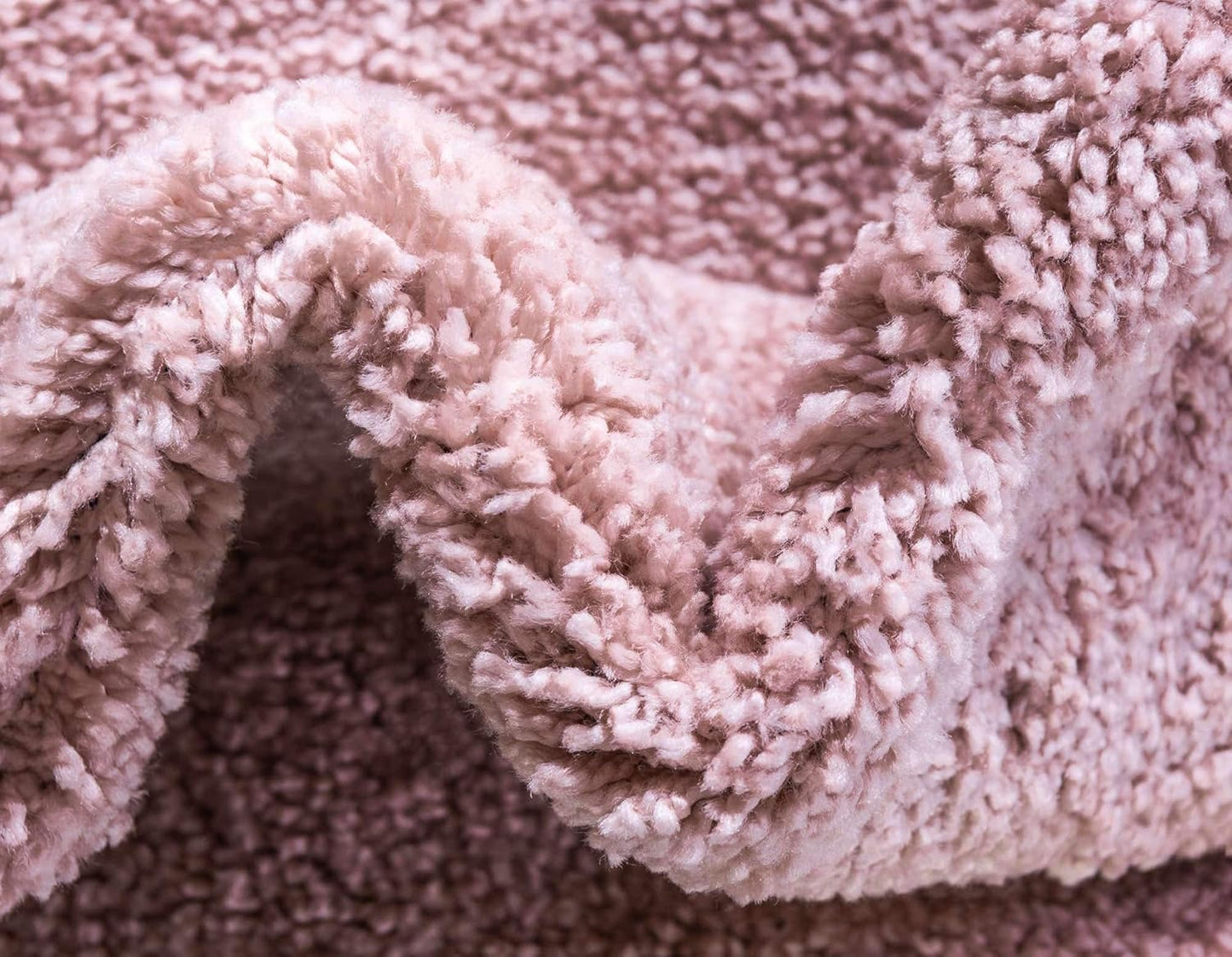 Unique Loom Solo Collection Area Rug - Calabasas (2' 2" x 6' 7" Runner, Pink)