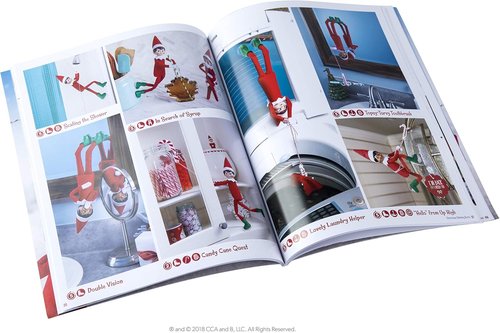 Elf On The Shelf - Elves At Play Guide Book with 100+ Ideas & 15 Tools | 60 Pages of Fun