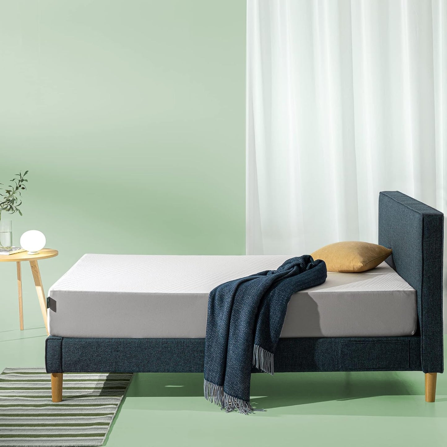 Zinus 10 Inch Twin Foam Mattress - Cooling Comfort with Certified Safe Materials