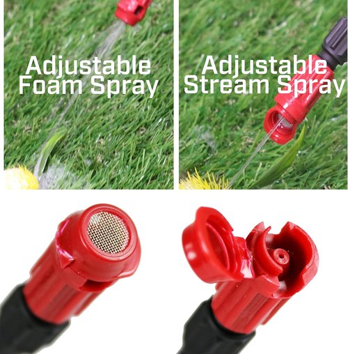 Chapin 20541 1-Gallon Foaming Pump Sprayer - Adjustable Nozzles & Anti-Clog Filter for Lawn & Garden