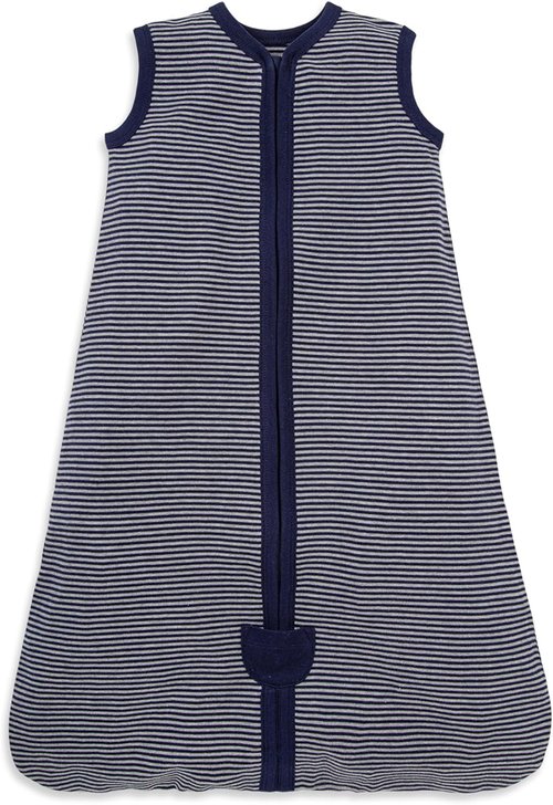 Burt's Bees Baby Wearable Blanket - Organic Cotton Unisex Beekeeper, Lightweight 0.5 TOG & Medium 1.5 TOG