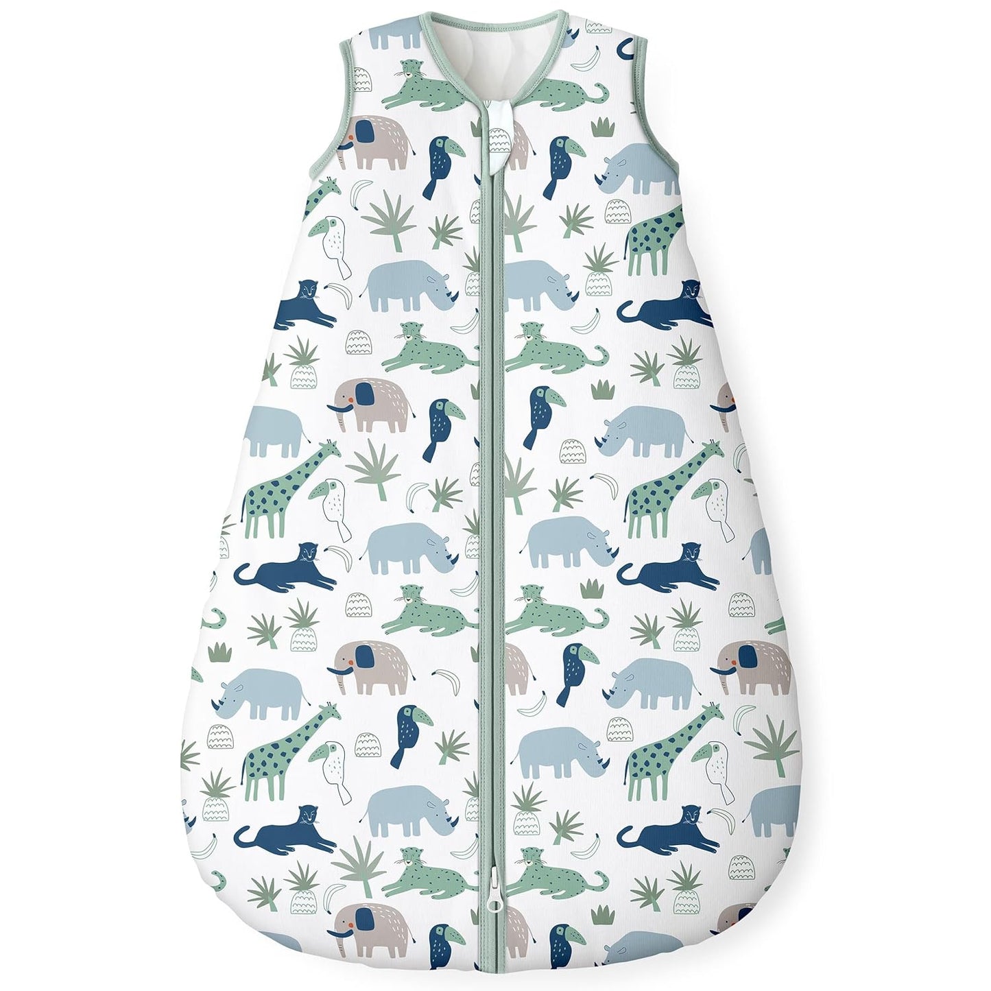 Yoofoss Baby Sleep Sack - 1.5 Tog Wearable Blanket for 6-12 Months | 100% Organic Cotton, Soft & Warm