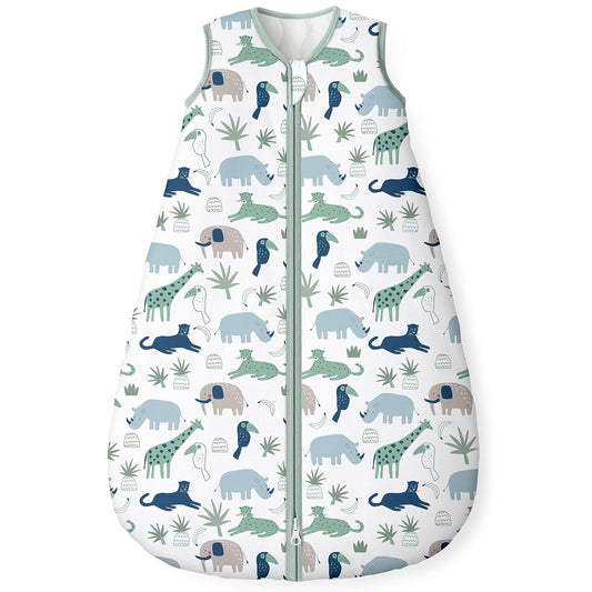 Yoofoss Baby Sleep Sack - 1.5 Tog Wearable Blanket for 6-12 Months | 100% Organic Cotton, Soft & Warm