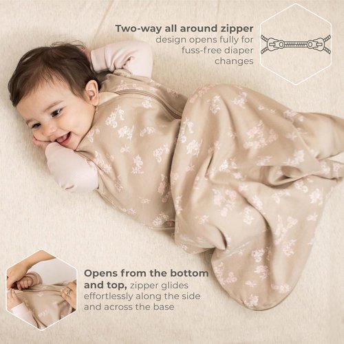 Burt's Bees Baby Organic Cotton Beekeeper Wearable Blanket - Unisex Newborn Essentials