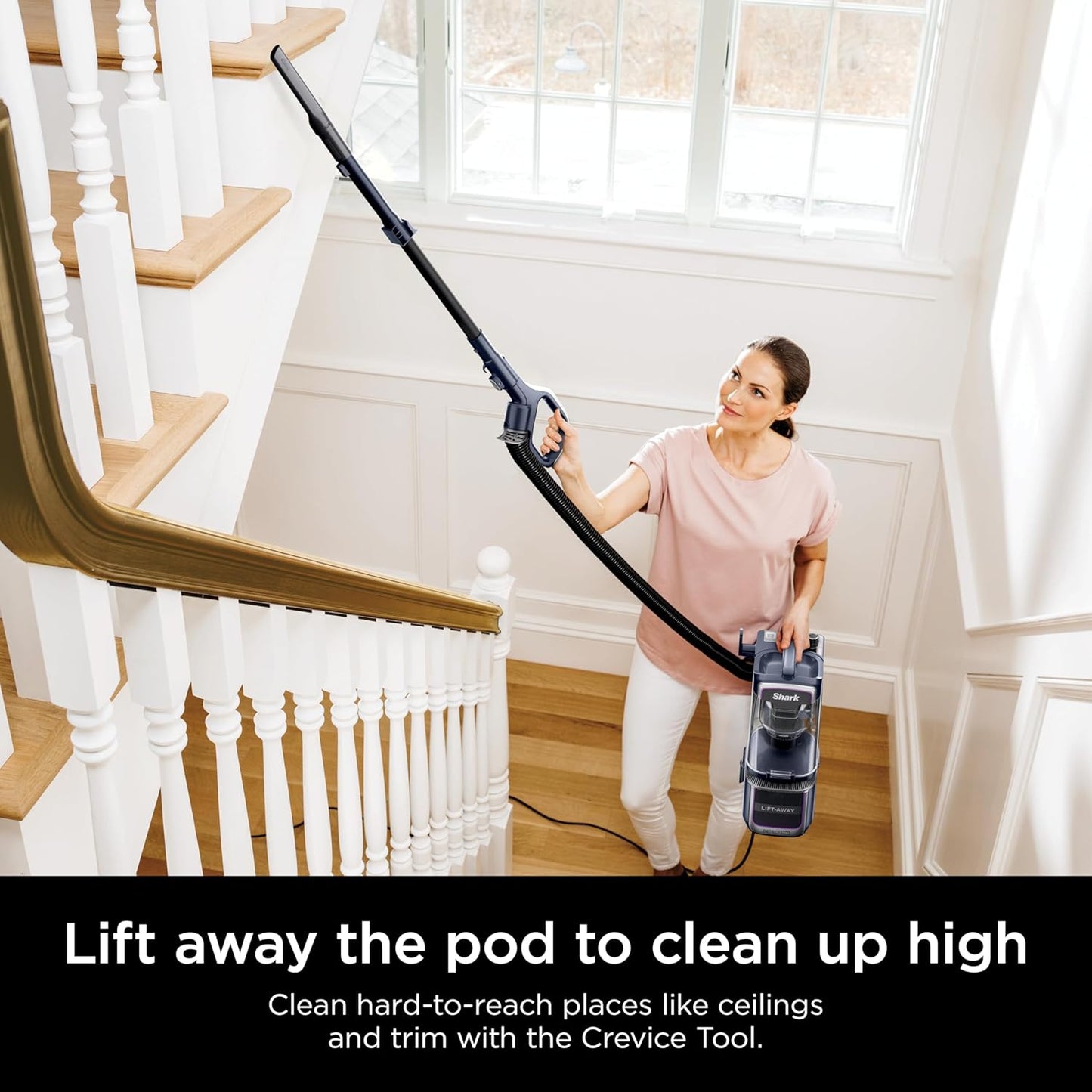 Shark Detect Pro Speed Lift-Away Vacuum - Bagless, DuoClean, Anti-Allergen & Odor Neutralizer | Model LA742