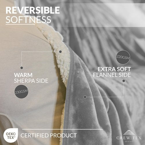 Couples Blanket Waterproof for Adults, 3 Layer Lightweight and Stain Proof Couples Blanket Water proof & Dogs, Love Blankets Waterproof - Sherpa Cover with Carry Bag, Machine Washable (Gray, 80x60)