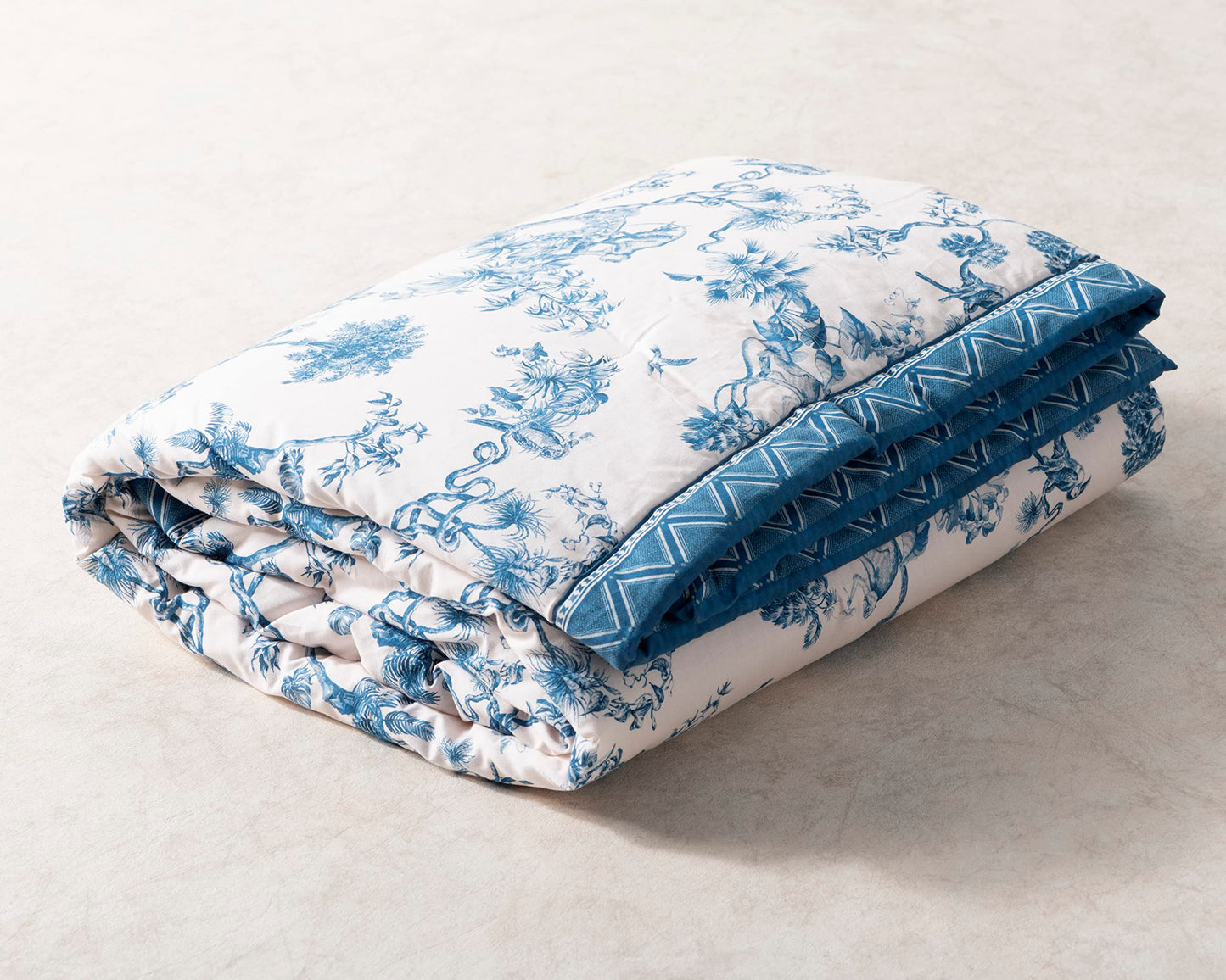 Maison d' Hermine Throw Blanket for Couch Lightweight Soft Warm Breathable Cotton Throw Blankets for Bed Girls Boys Women Men Sofa Living Room Gifts for Mothers Day (50'' X 60'', Bonobo - Blue)