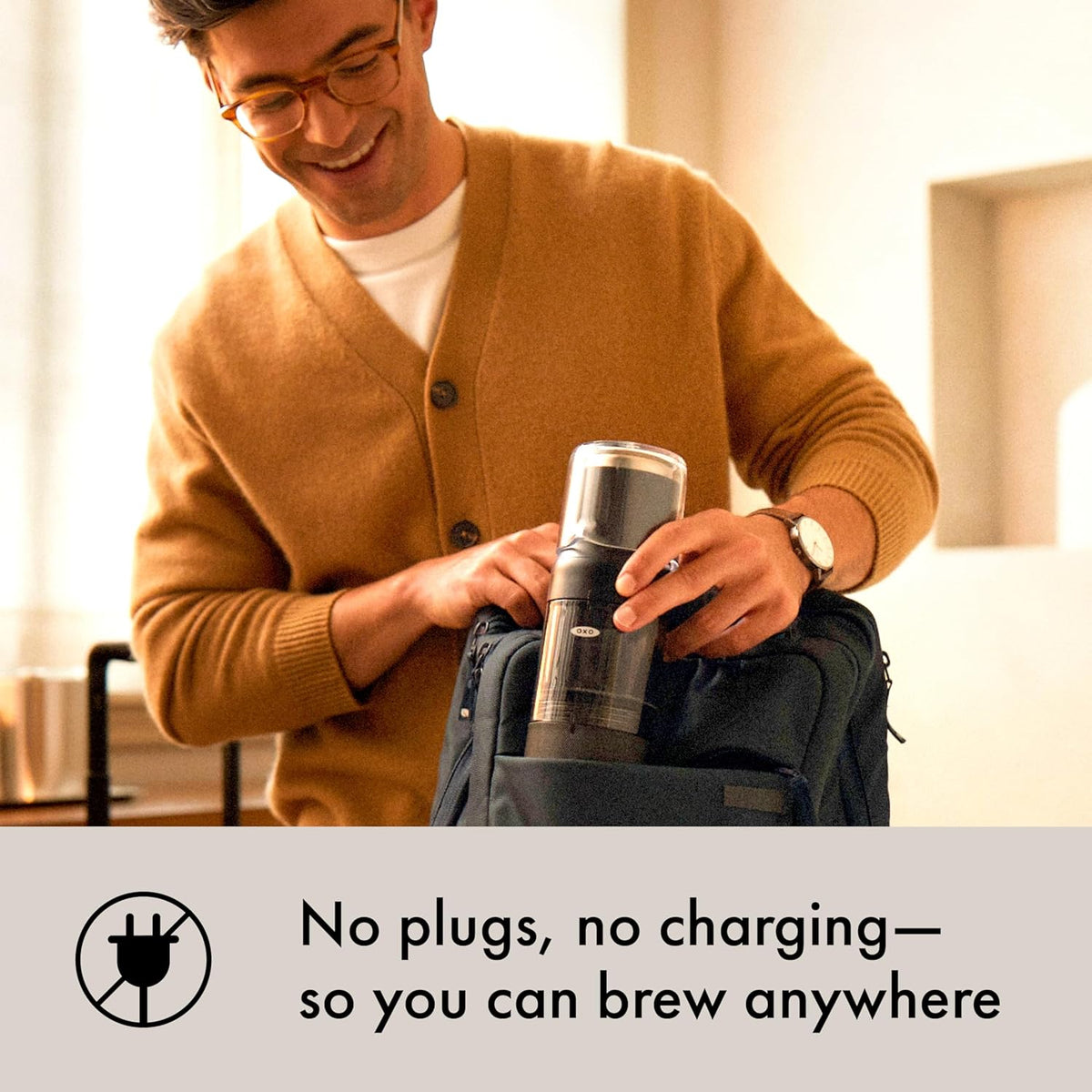 OXO Brew Rapid Brewer - Fast Coffee Maker for Perfect Brews | Compact Design for Home Use