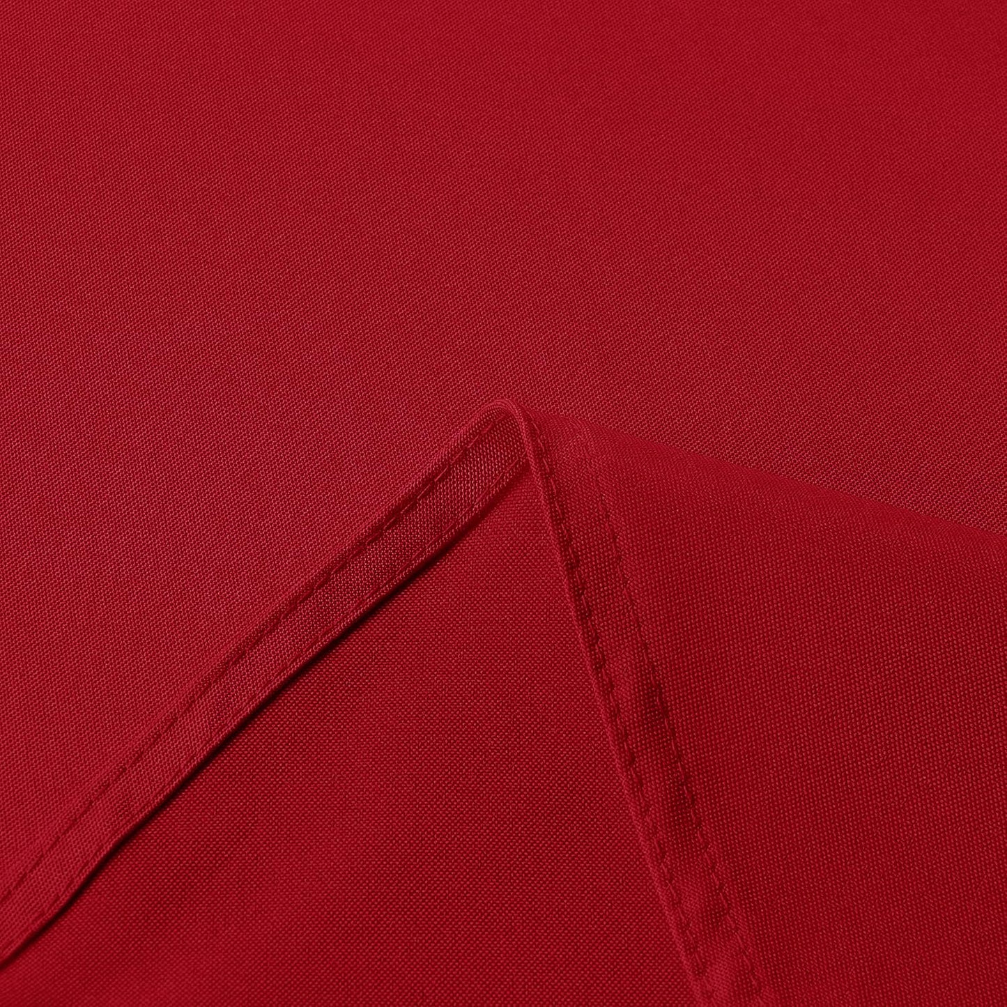 sancua Square Tablecloth - 70 x 70 Inch - Water Resistant Spill Proof Washable Polyester Table Cloth, Decorative Fabric Table Cover for Dining Tables, Buffet Parties, Christmas Red