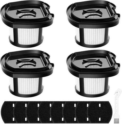 Bissell Vacuum Replacement Filter - 4 Pack Mesh & Foam Filters for Pet Hair Eraser | Compatible with 2284W, 2390A
