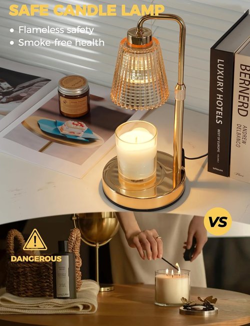 GODONLIF Candle Warmer Lamp - Dimmable with Timer | Perfect Birthday & Housewarming Gift for Women