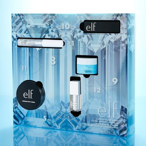 e.l.f. Love At Frost Sight Advent Calendar 2025 | 12 Days of Skincare & Festive Makeup, Vegan & Cruelty-Free