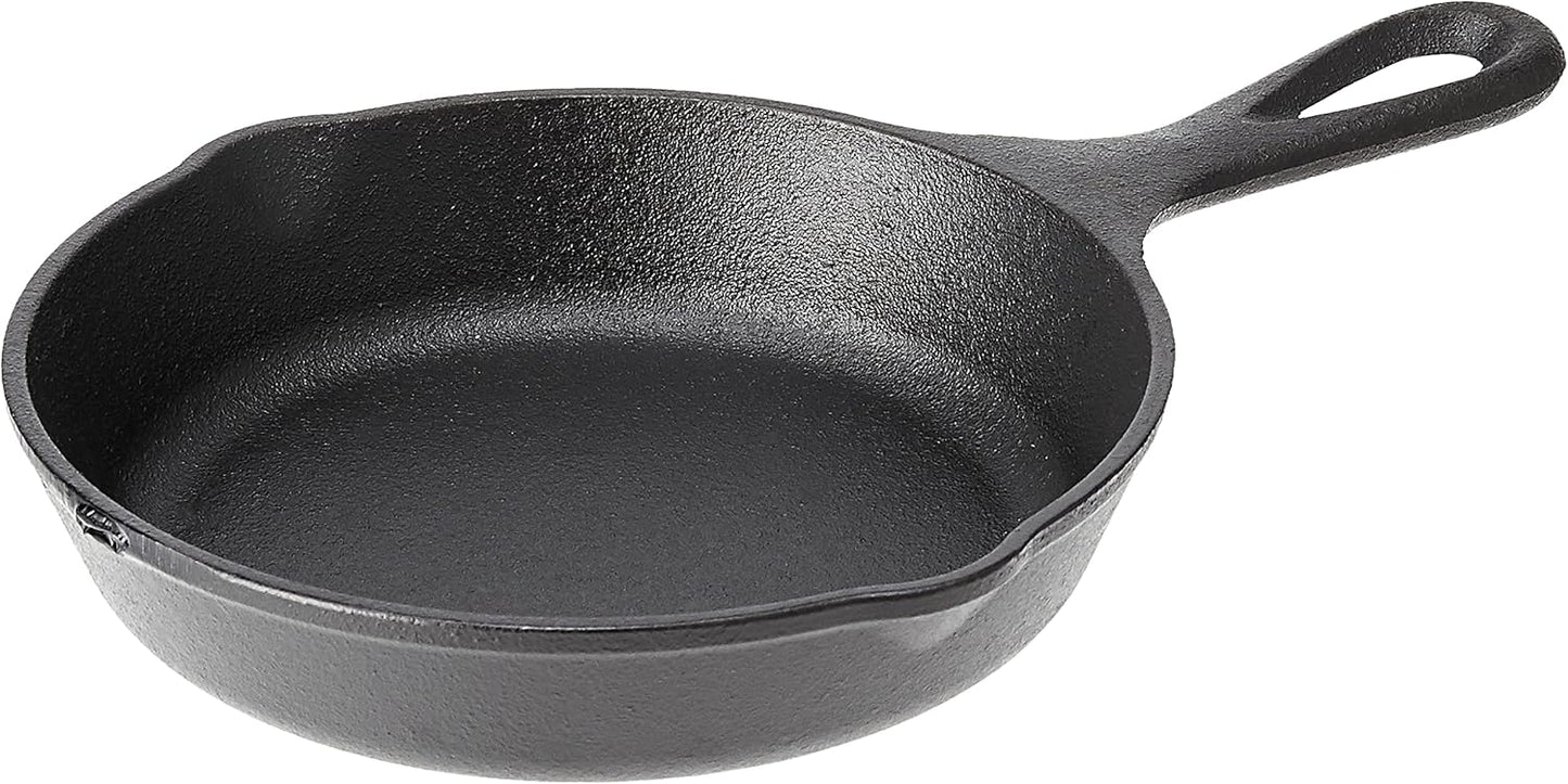 Lodge Wildlife Series - 6.5" Cast Iron Skillet Featuring Stunning Wolf Design