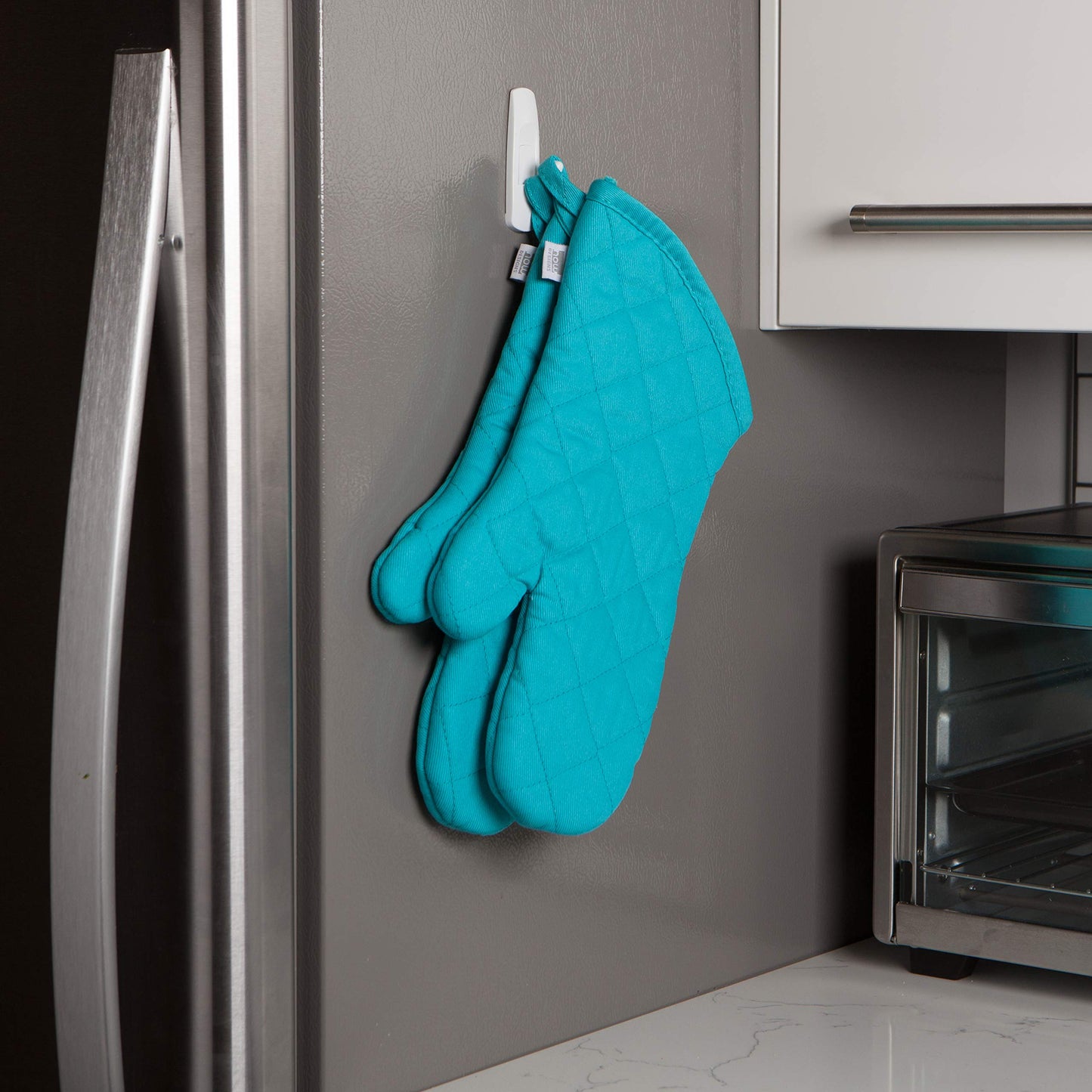 Now Designs Basic Oven Mitt, Bali - 6.5 x 13 in | Set of 2