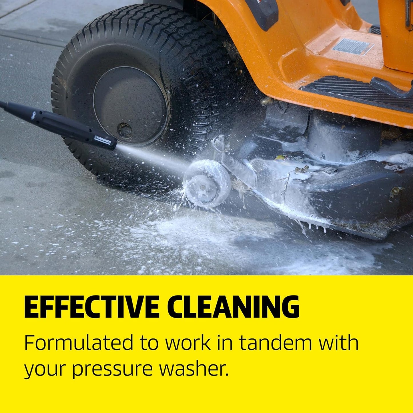 Kärcher Multi-Purpose Pressure Washer Detergent - Removes Dirt & Grime | Makes Up to 20 Gallons