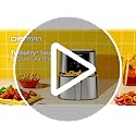 Chefman TurboFry Touch 5-Quart Stainless Steel Air Fryer, Family Size, Digital Presets