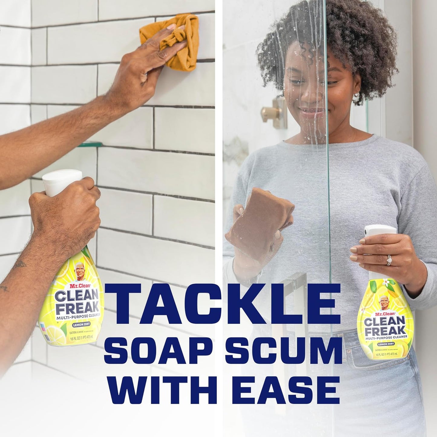Mr. Clean Deep Cleaning Mist Multi-Surface Spray - Lemon Zest Scent, 16 Fl Oz Starter Kit