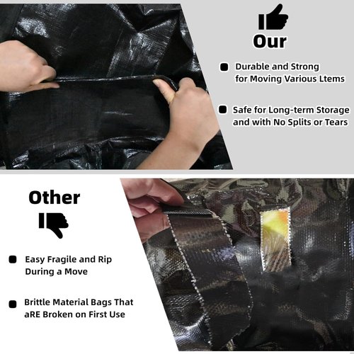 91L Heavy-Duty Storage Bags by [Brand Name] - Extra Large Organizing Solution for Clothes, Bedding & Toys