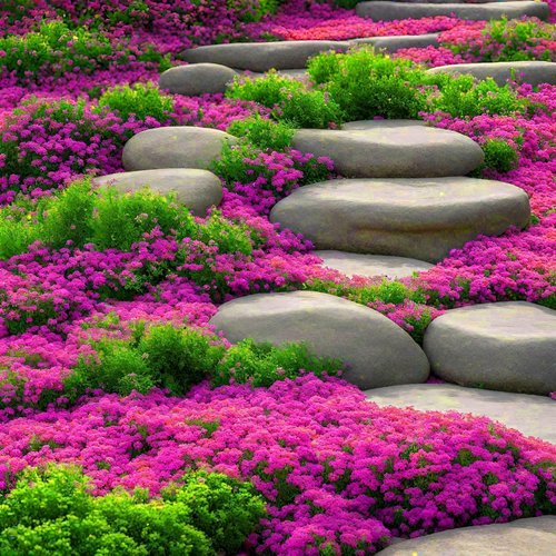 Creeping Thyme Seeds - 20,000 Non-GMO Heirloom Seeds for Perennial Ground Cover Plants