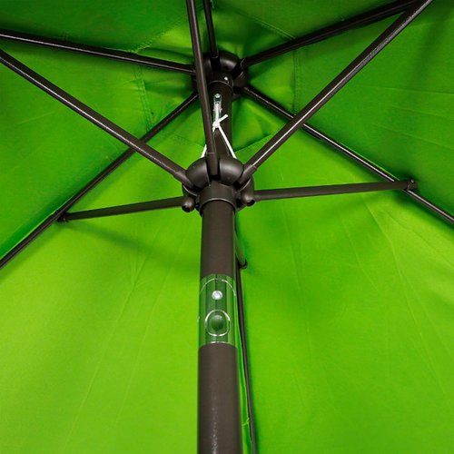 Blissun 7.5 Ft Patio Umbrella - Outdoor Market Umbrella with Push Button Tilt Crank in Lime