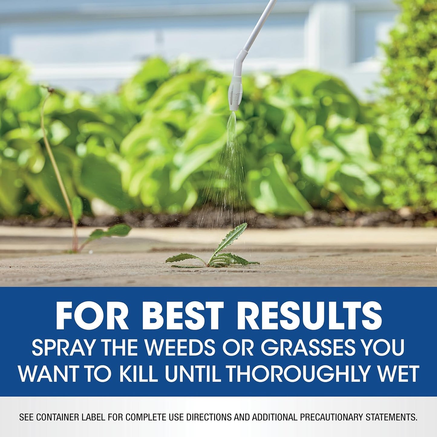 Roundup Weed & Grass Killer 4 - Comfort Wand for Easy Application | 1.33 Gallon for Flower Beds & Driveways