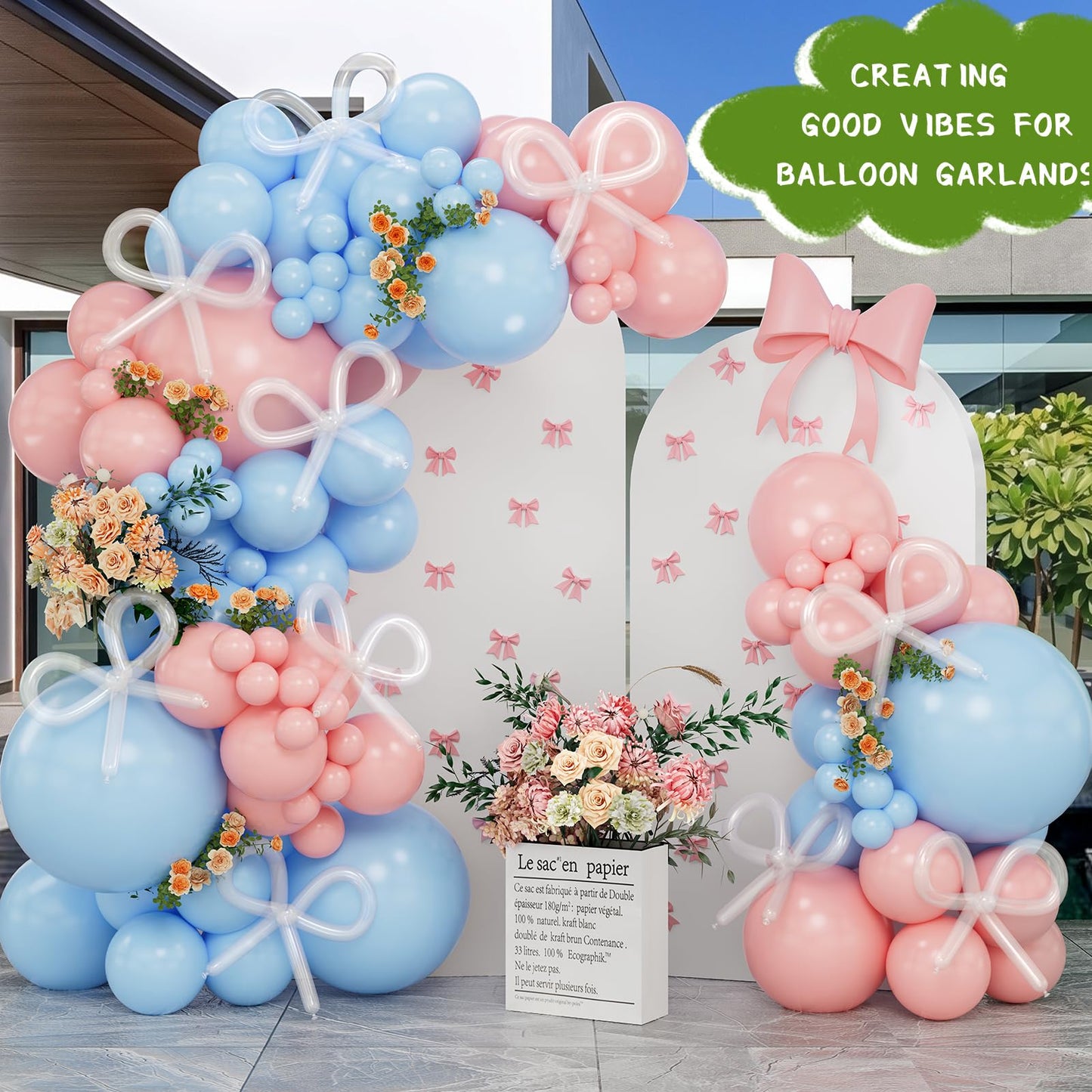 100pcs 260 balloons black Long Balloons for Balloon Animals, Thickening Skinny Latex Twisting Balloons for Tying Balloon Arch Modeling Magic Clown Birthday Wedding Party Decorations.