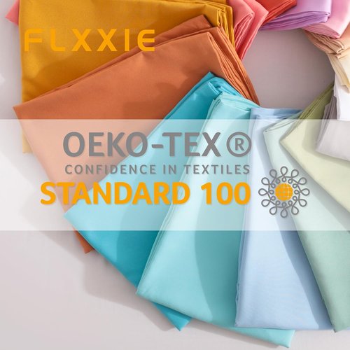 FLXXIE King Pillow Cases - Soft Microfiber Covers, Wrinkle & Stain Resistant, 20x36, Olive Green