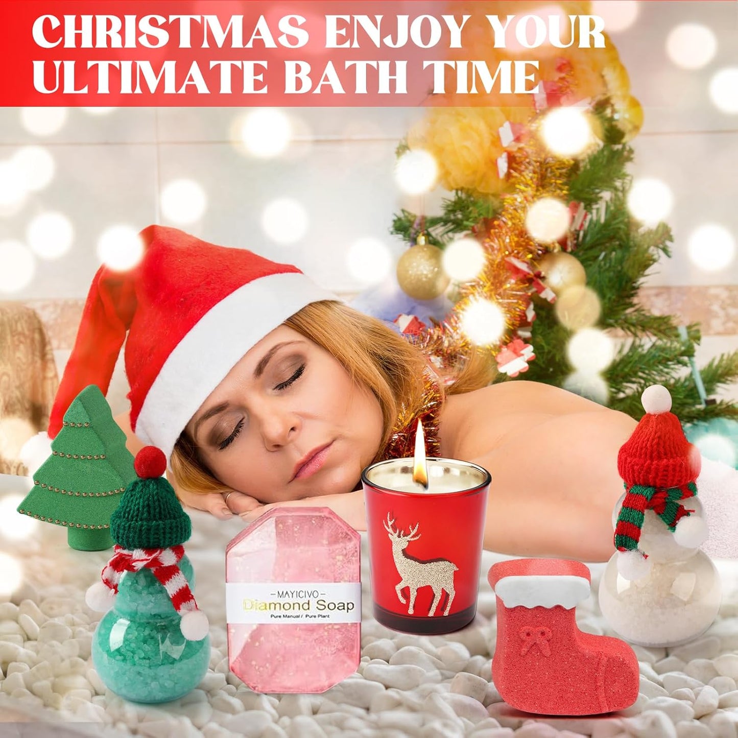 Regine Switzerland Spa Gift Set - Relaxing Beauty & Bath Basket for Women | Perfect Christmas Gift 2025