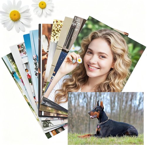 Custom Photo Prints - Water Resistant, Glossy Finish | 10 Pcs, 4” x 6” - Unframed Photo Printing