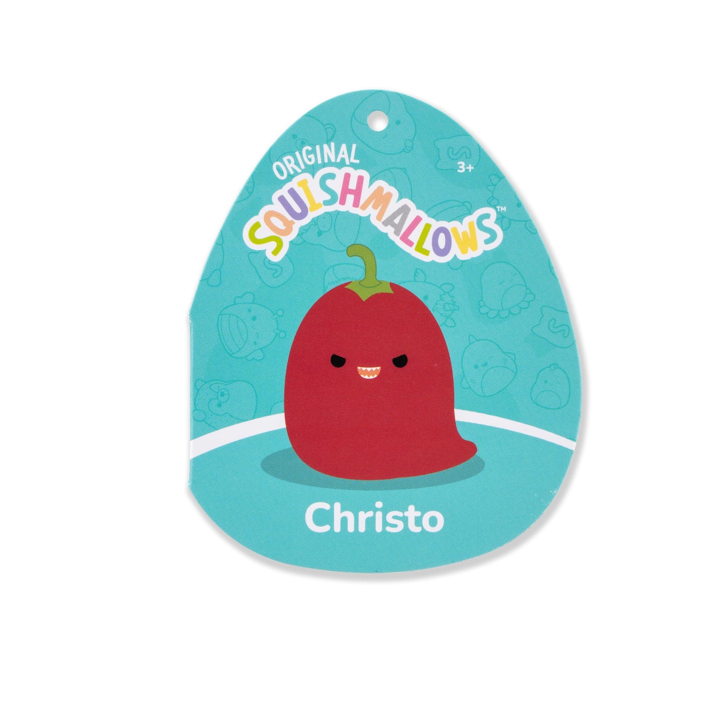 Squishmallows Original 12in Christo The Red Chili Pepper – Official Jazwares Plush (Medium-Sized)