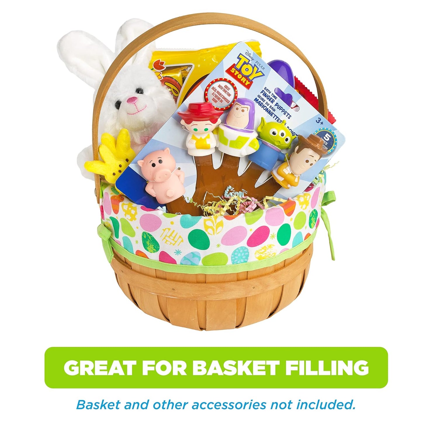 Toy Story Finger Puppet Set - 5 Educational Puppets for Playtime, Parties, and Bath Fun