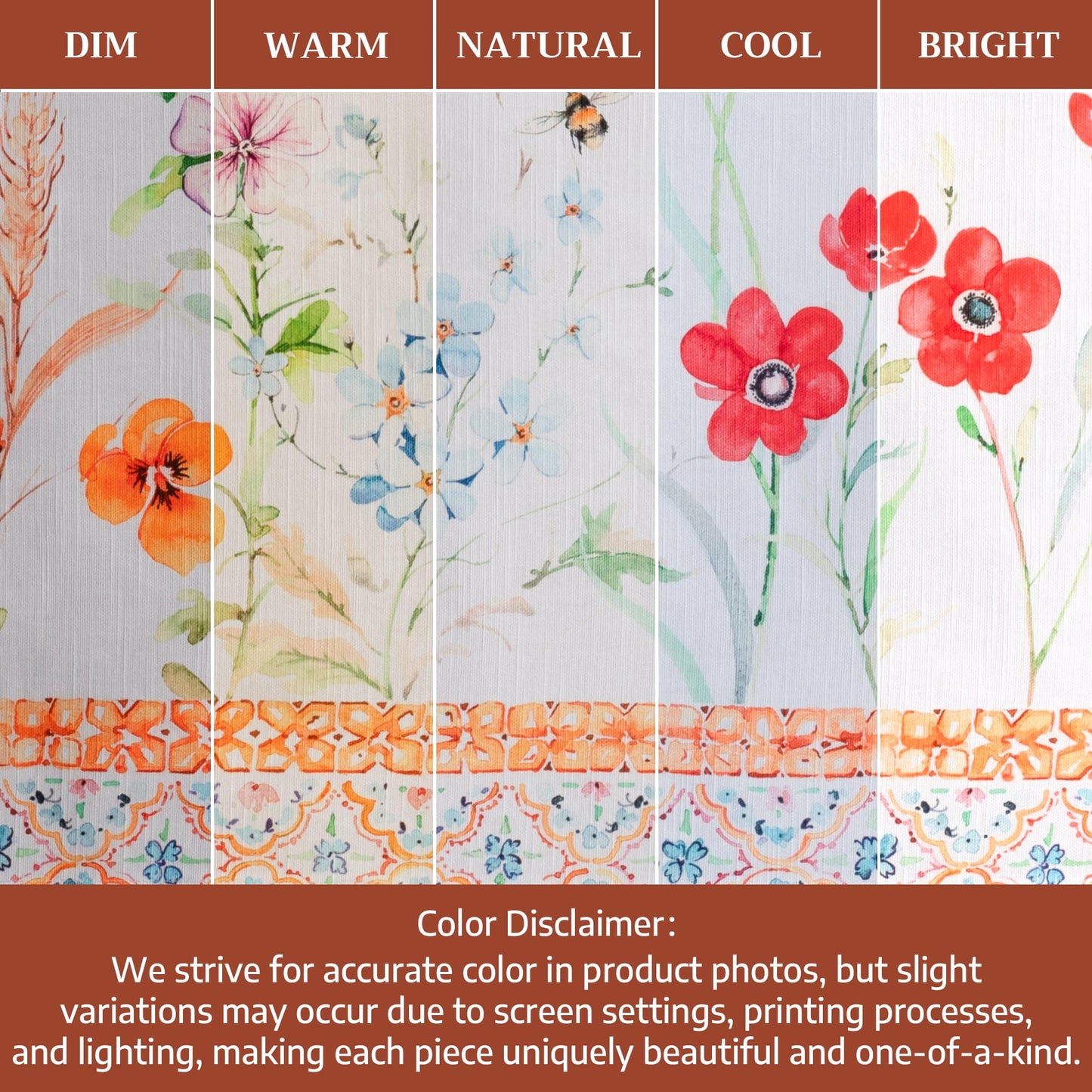 Maison d' Hermine Table Cloth Round Table 100% Cotton 69 Round Inches Tablecloth Reusable Decorative for Dining Kitchen Room Farmhouse Home Gifts for Mothers Day Spring Summer - Summer Whisper