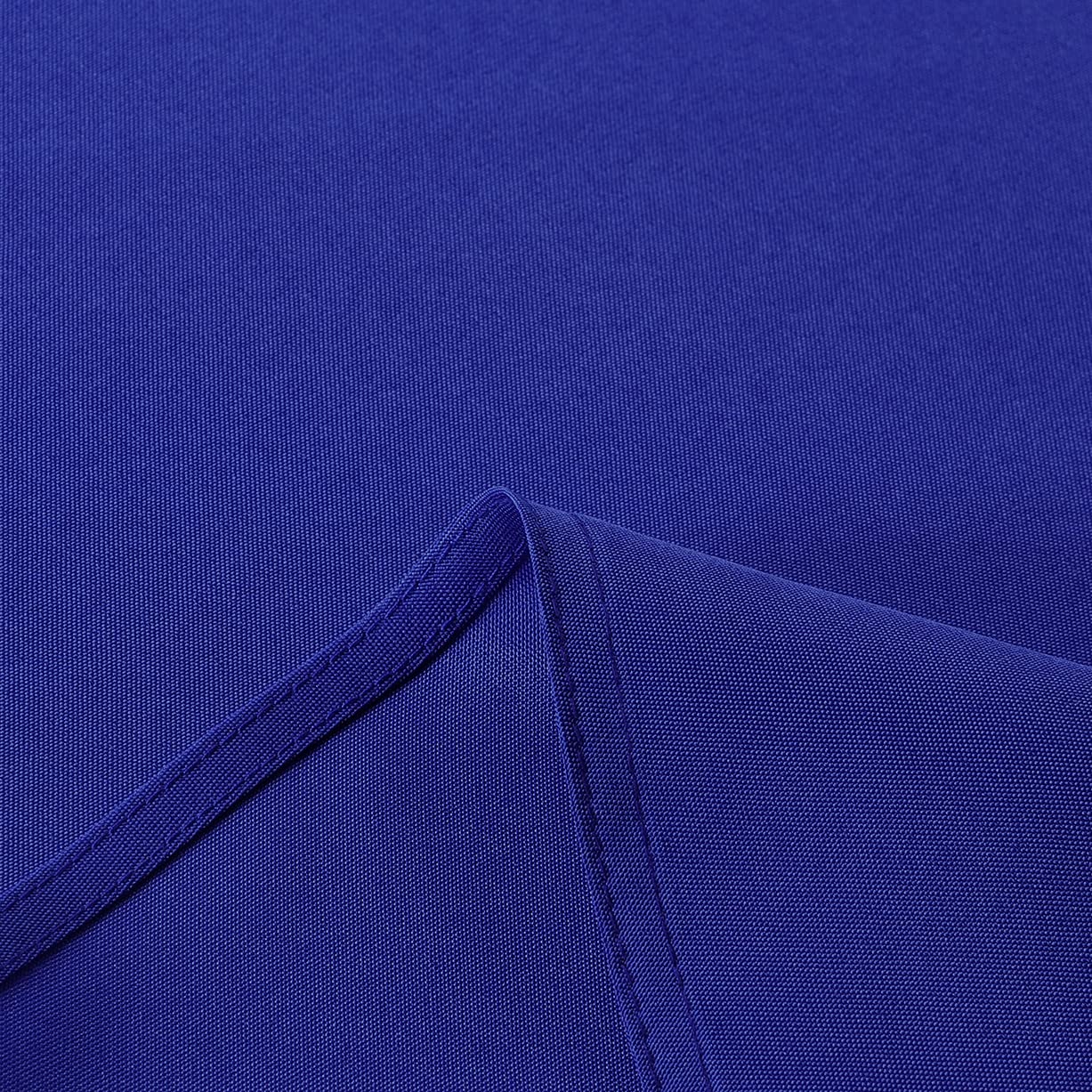 sancua Rectangle Tablecloth - 70 x 90 Inch - Stain and Wrinkle Resistant Washable Polyester Table Cloth, Decorative Fabric Table Cover for Dining Tables, Buffet Parties and Camping, Royal Blue