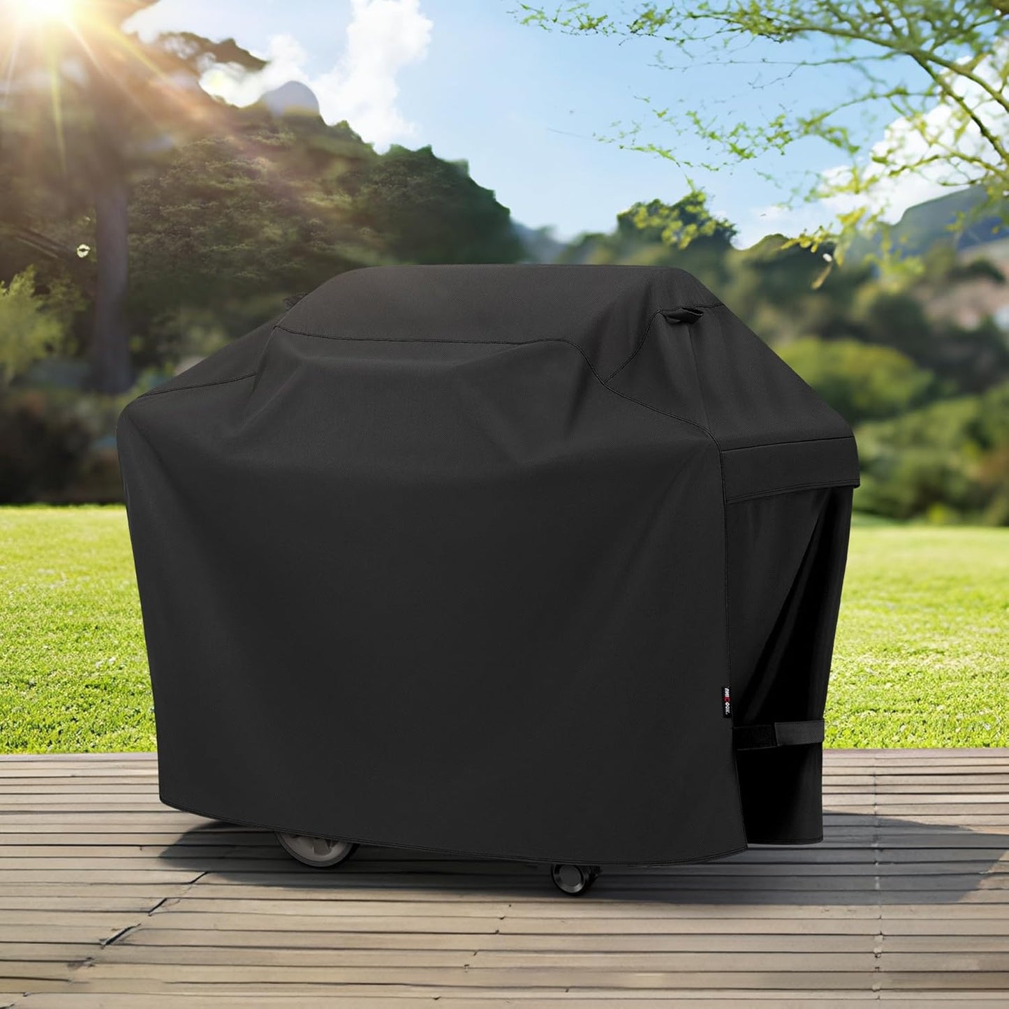 Unicook Heavy Duty BBQ Grill Cover - 65-Inch Waterproof & UV Resistant | Fits Weber, Char-Broil, Nexgrill
