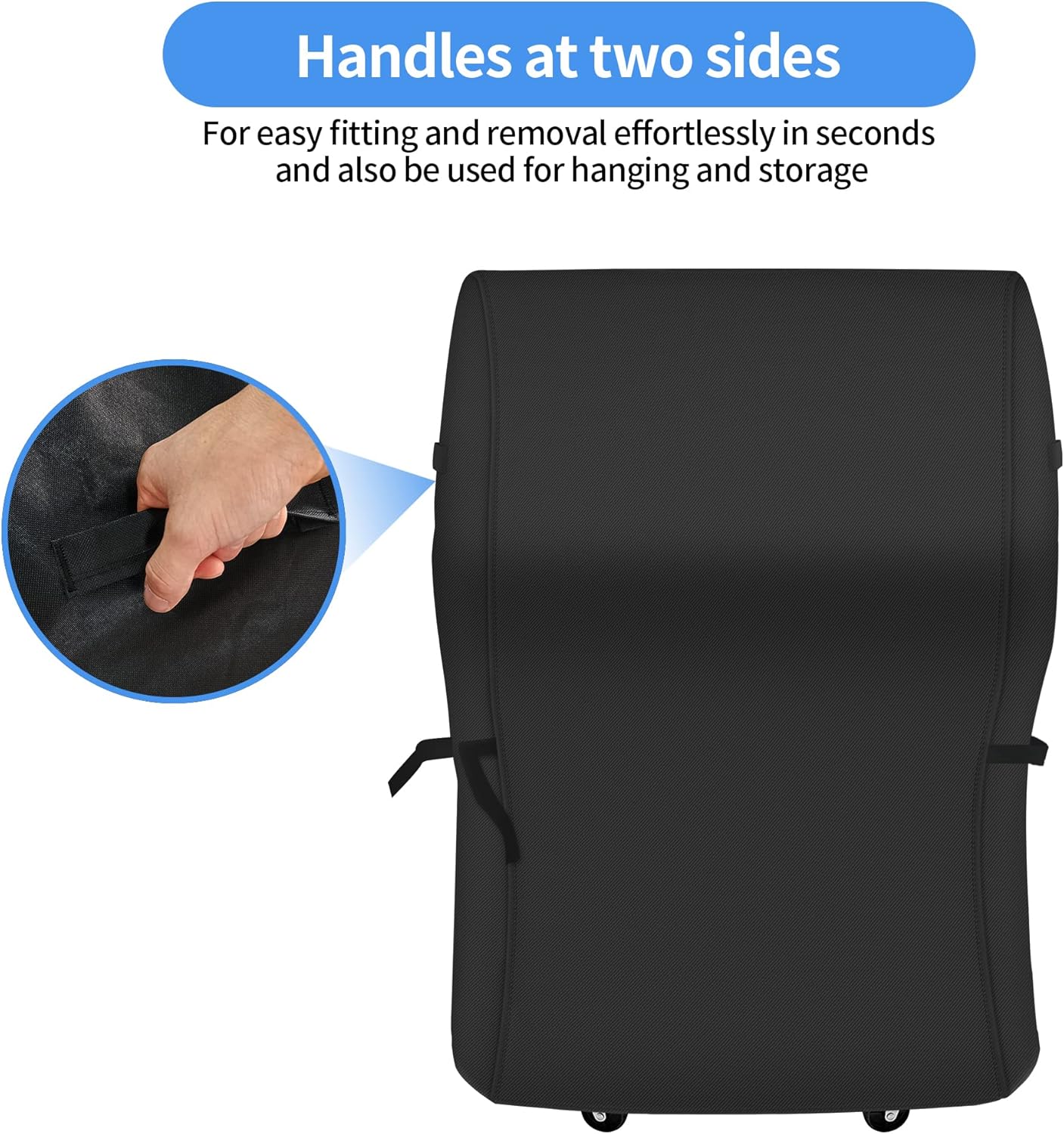 NEXCOVER 30 Inch Waterproof Grill Cover - Heavy Duty 600D Fade & Weather Resistant for BBQs