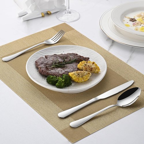 Dinner Forks,8-Piece 8 Inches Stainless Steel Table Fork,Dishwasher Safe Flatware Forks,Food Grade Mirror Polishing Silverware Main Fork For Home,Restaurant Or Hotel