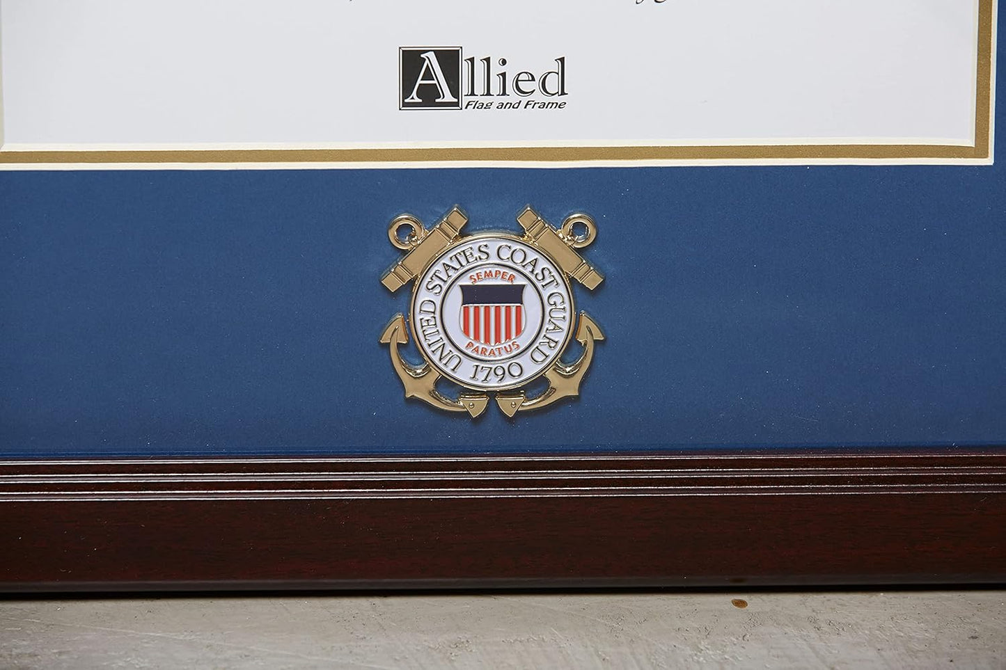 Allied Frame United States Army Certificate of Achievement Frame with Medallion - 8 x 10 inch