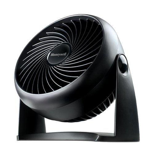 Honeywell Super Turbo Fan - High-Performance Three-Speed Design in Sleek Black Finish