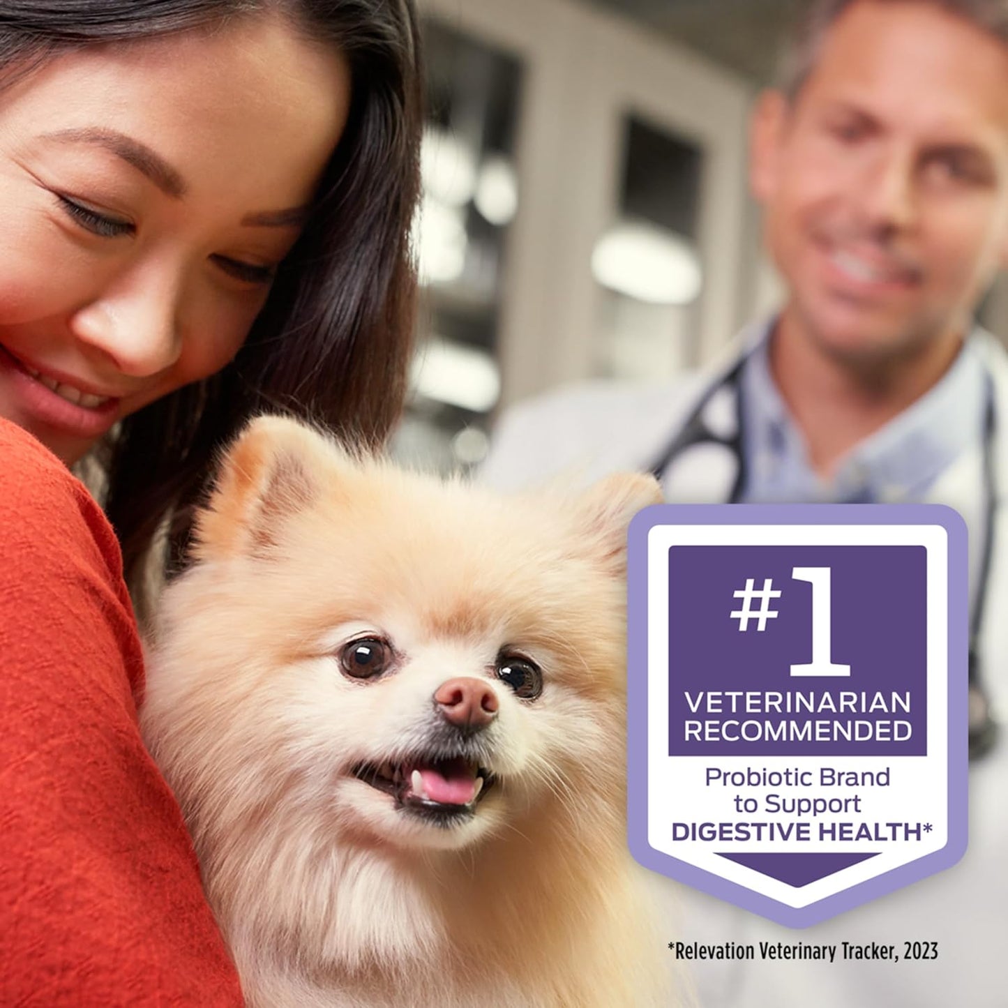 Purina Pro Plan FortiFlora Probiotics for Dogs - Supports Digestive Health & Reduces Diarrhea | 30 Count Box