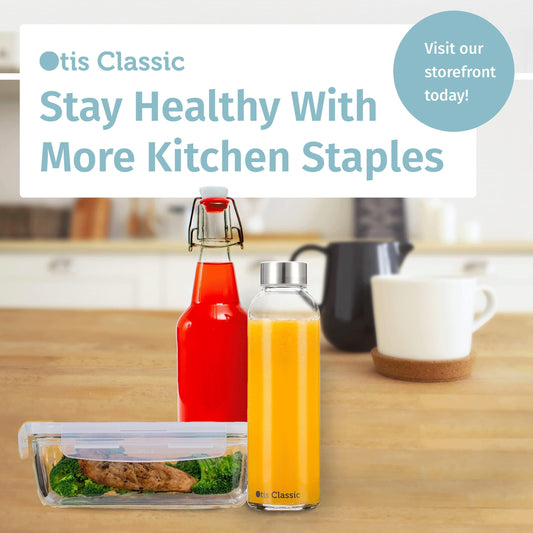 [4-Pack 28oz] Glass Food Storage Containers With Locking Lids - Meal Prep Containers - Lunch Bento Boxes - 1 Compartment - 4pk Box Set - Transparent Lids - BPA Free and Dishwasher Safe