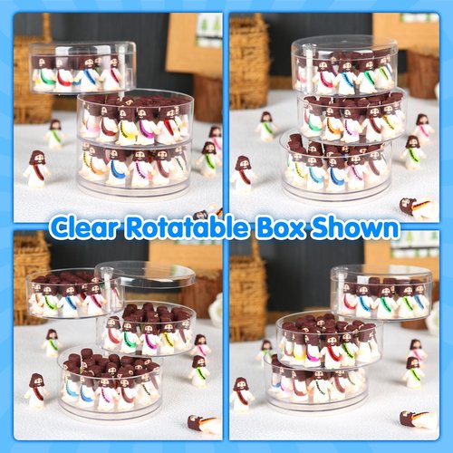 BSTCRAFT 80 Pcs Mini Jesus, Little Jesus Figures to Hide Tiny Figurines in Bulk and Pocket Seek Religious Gifts for Easter Egg Stuffers Fillers Sunday School Baptism Christ Savior Craft