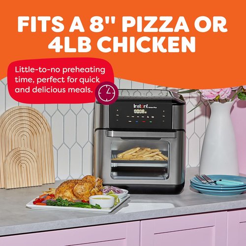 Instant Pot 10QT Air Fryer - 7-in-1 Multi-Function with EvenCrisp Technology & 100+ Recipes